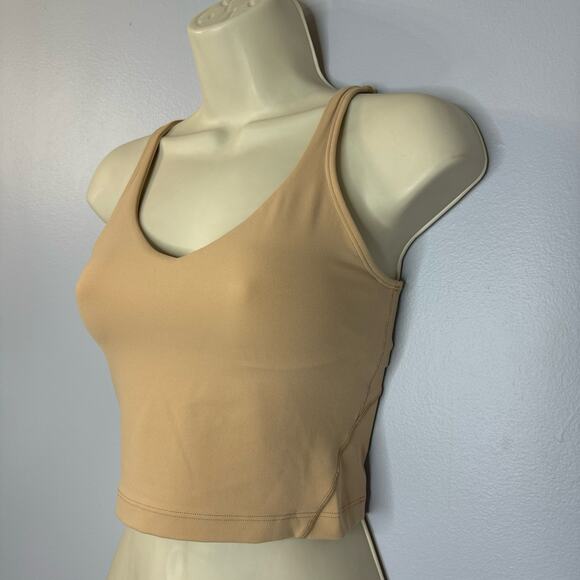 Lululemon AlignTank Pecan Tan Soft Stretch Lightweight Women's 4 - Picture 5 of 9